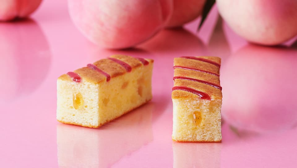 クリームインチーズケーキ（桃）