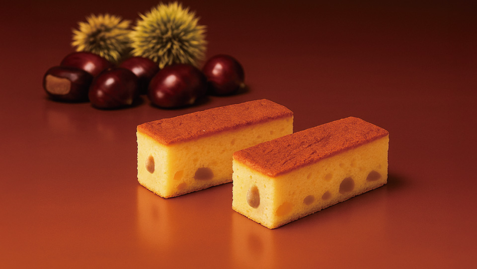 クリームインチーズケーキ（和栗とくるみとチーズ）