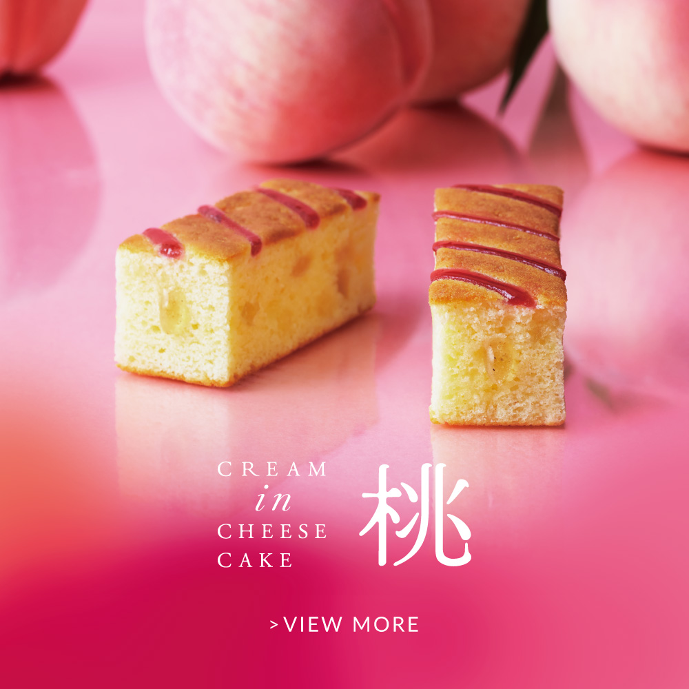 クリームインチーズケーキ桃